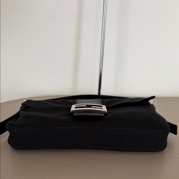 Fendi Satin Black Baguette - Picture 7 of 11